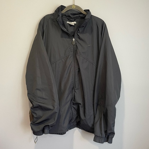 Men’s Nike Dark Grey Windbreaker Zip-Up Jacket - Picture 1 of 3
